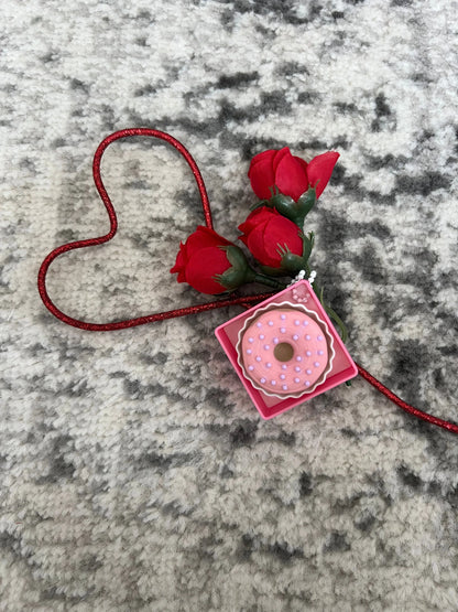 Valentine Donut Clickers Pink Poodle Designz