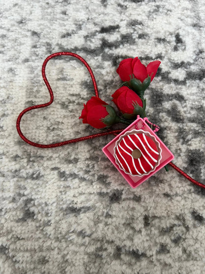 Valentine Donut Clickers Pink Poodle Designz