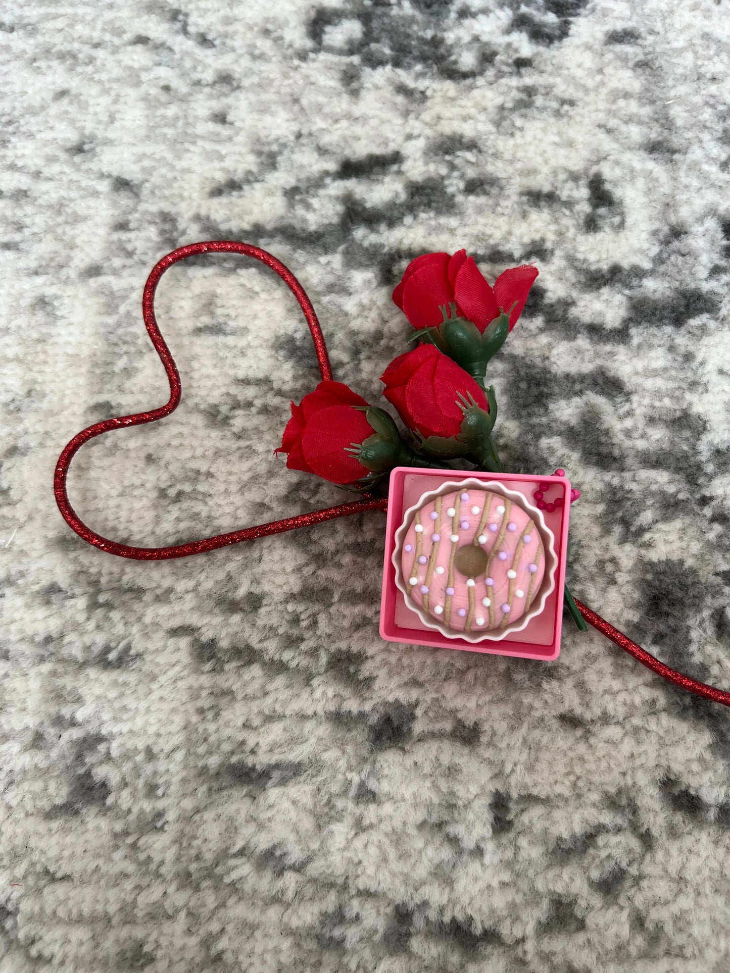 Valentine Donut Clickers Pink Poodle Designz