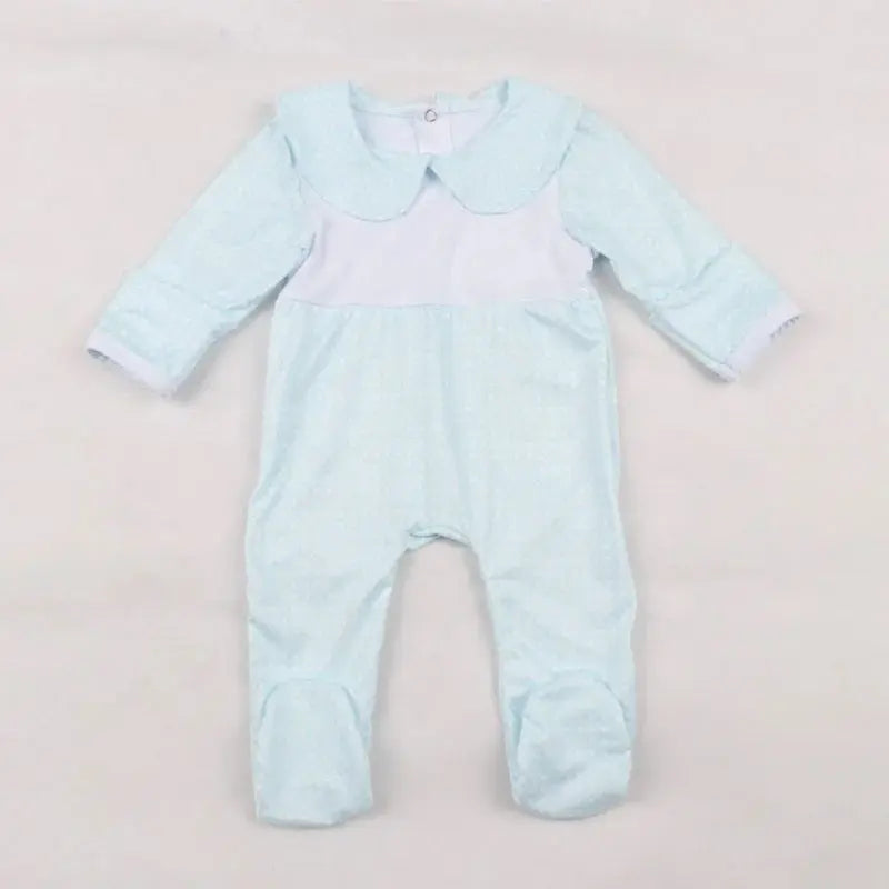 Wholesale Infant Plaid Footie Romper Pink Poodle Designz