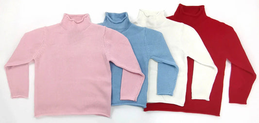 Wholesale Pink Poodle Designz New Thicker Roll Neck Sweater Pink Poodle Designz