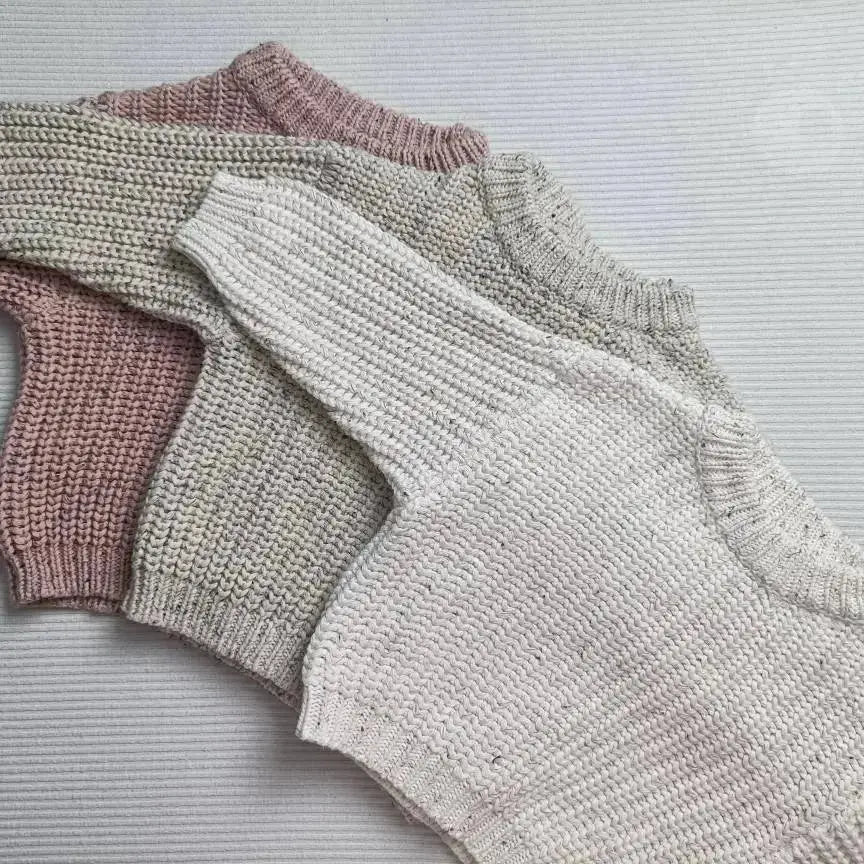 Wholesale Unisex Chunky Oversized Knit Sweaters Part2 Pink Poodle Designz