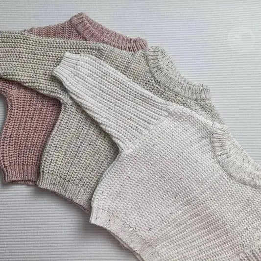 Wholesale Unisex Chunky Oversized Knit Sweaters Part2 Pink Poodle Designz