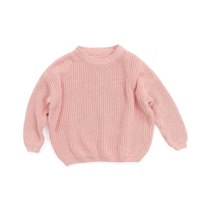 Wholesale Unisex Chunky Oversized Knit Sweaters Part2 Pink Poodle Designz