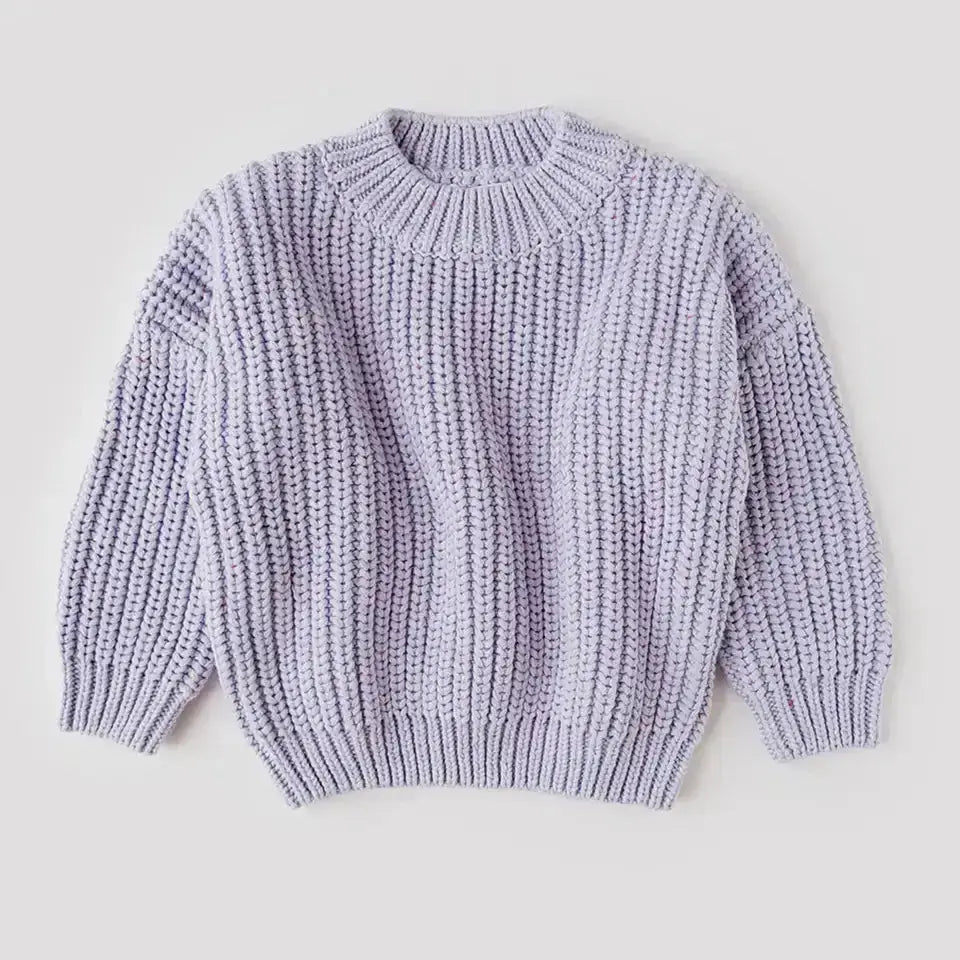 Wholesale Unisex Chunky Oversized Knit Sweaters Pink Poodle Designz