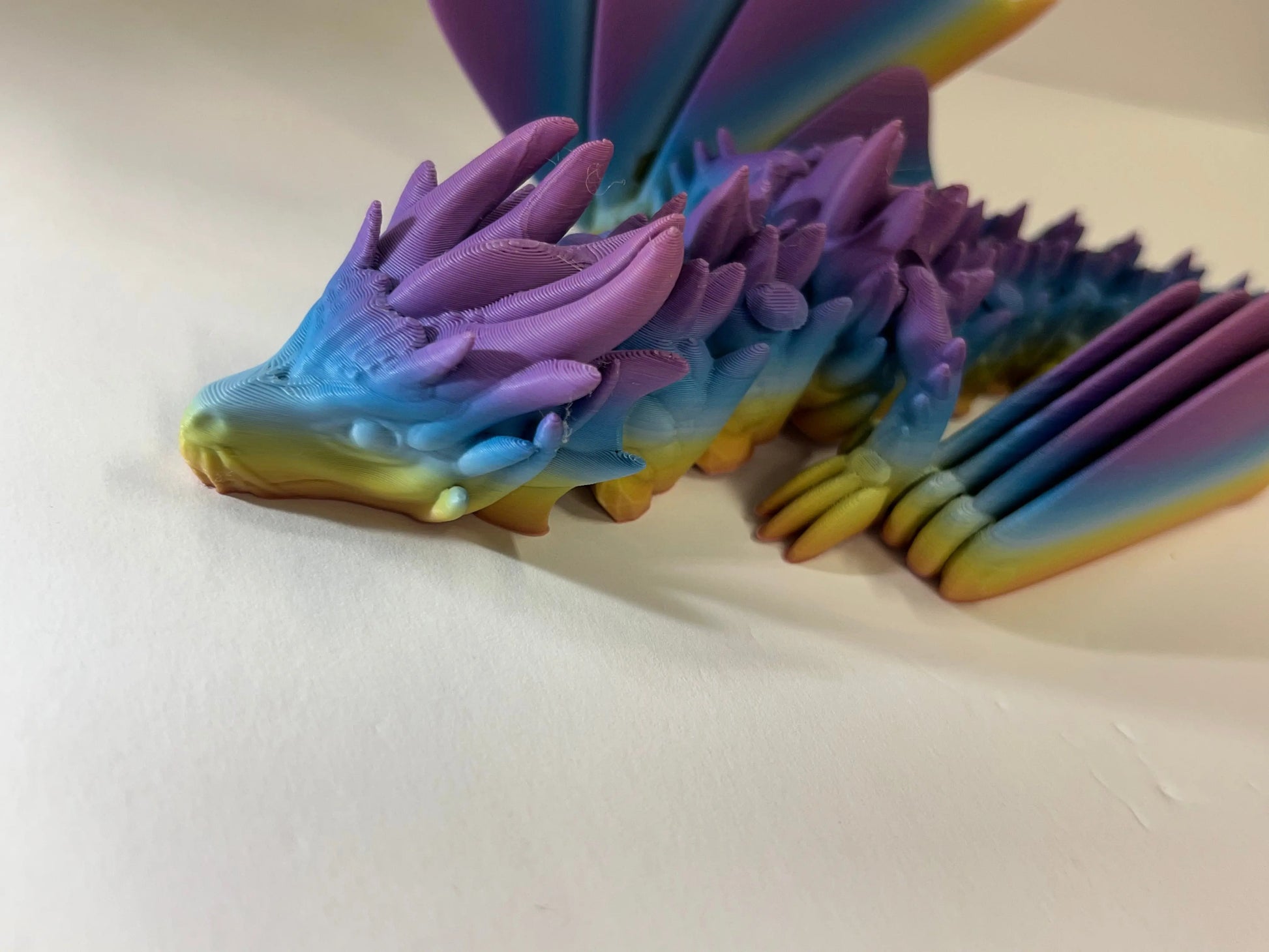 Winged Flexi Dragons Pink Poodle Designz