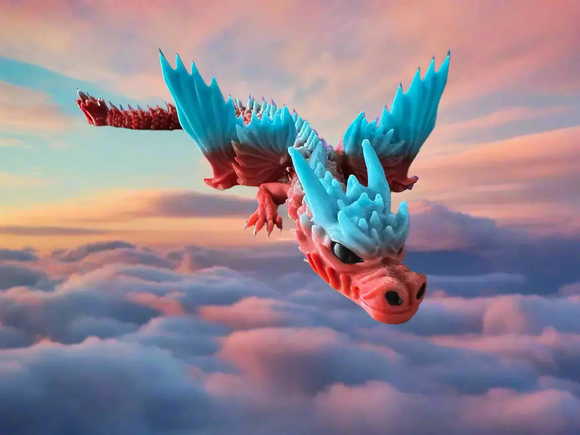 Winged Serpent Dragon (Copy) Pink Poodle Designz