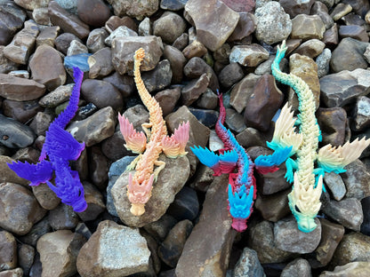 Winged Serpent Dragon (Copy) Pink Poodle Designz