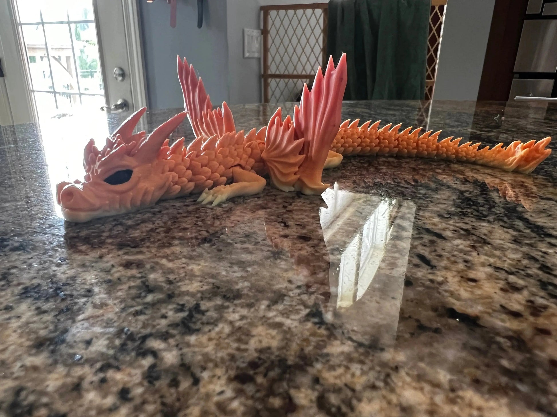 Winged Serpent Dragon (Copy) Pink Poodle Designz
