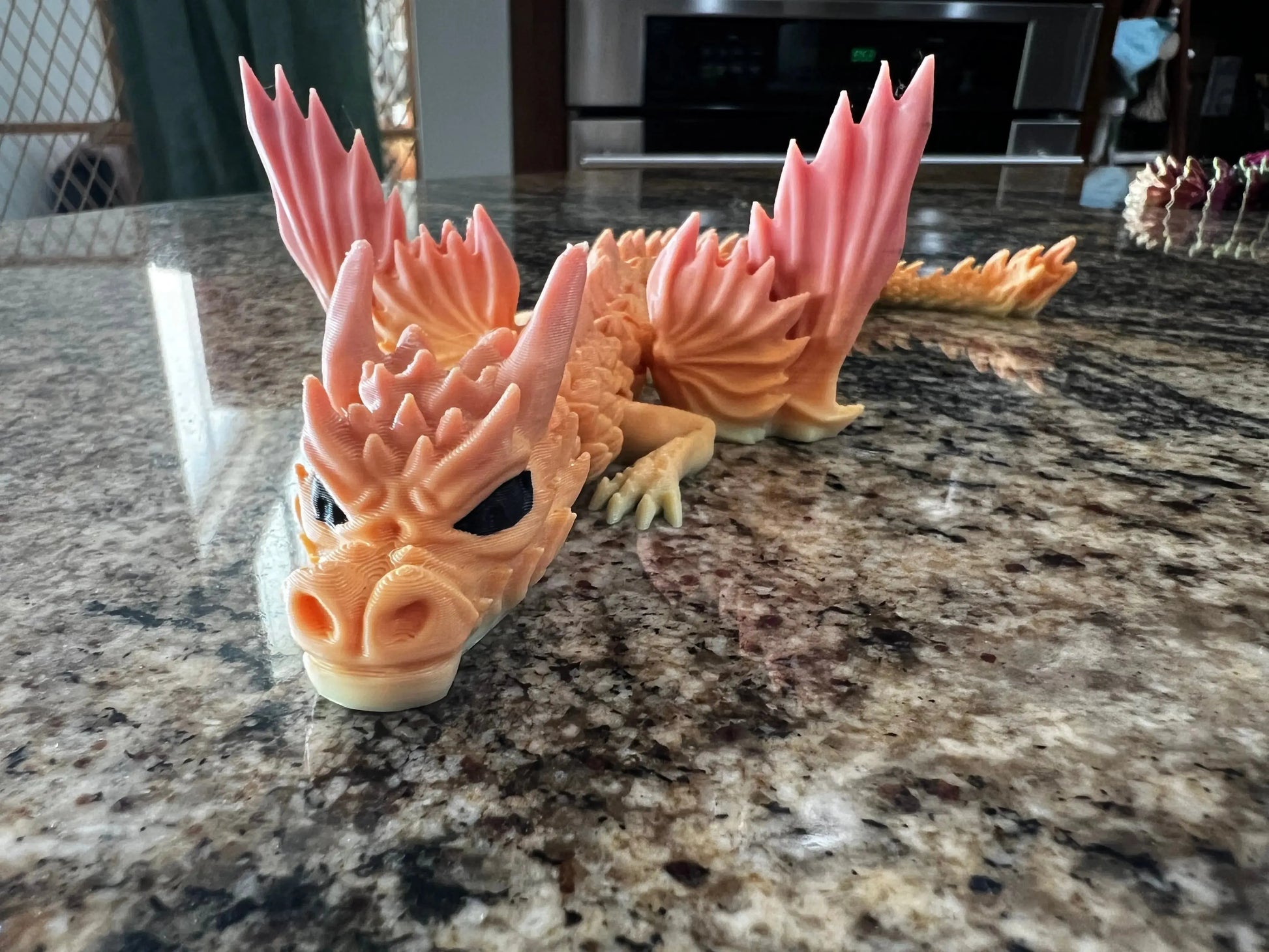 Winged Serpent Dragon (Copy) Pink Poodle Designz