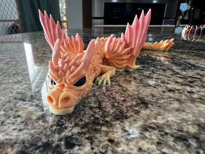 Winged Serpent Dragon (Copy) Pink Poodle Designz