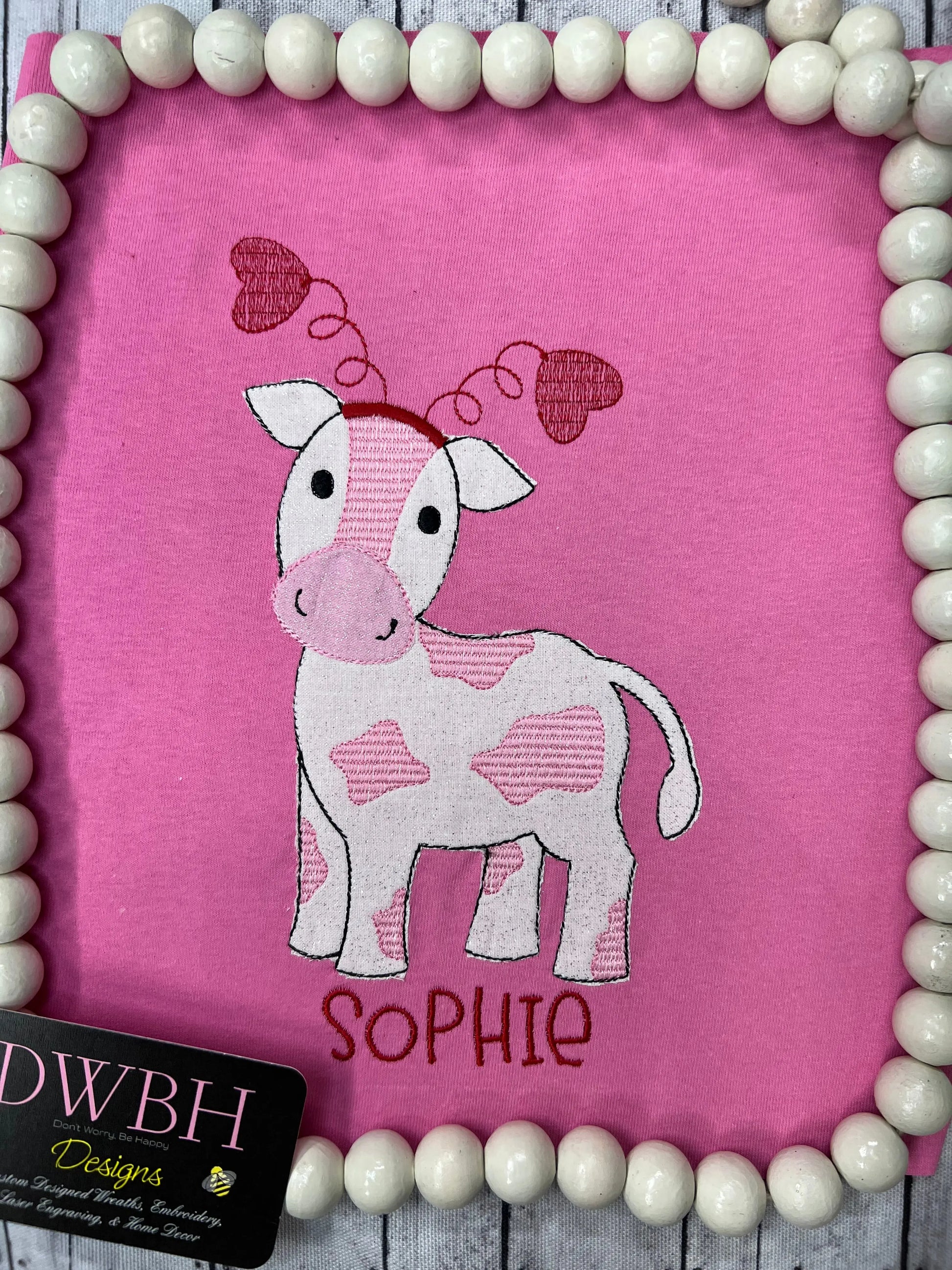 Add On Appliques Pink Poodle Designz