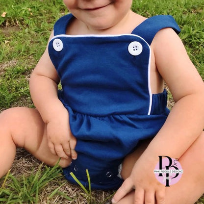 Monogrammed Unisex Knit Sunsuit Love That Cotton