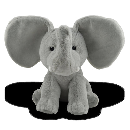 Personalized Keepsake Stuffed Elephant pinkpoodledesignz