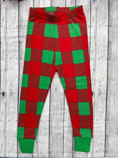 Unisex Christmas Plaid Pajamas ARB Blanks