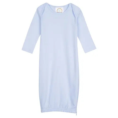 Unisex Long Sleeve Infant Gown with Hidden Zipper Blanks Boutique